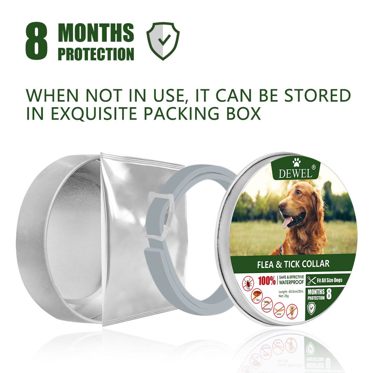 Anti Flea Ticks Waterproof Long Collar Anti Flea Ticks Waterproof Long Collar