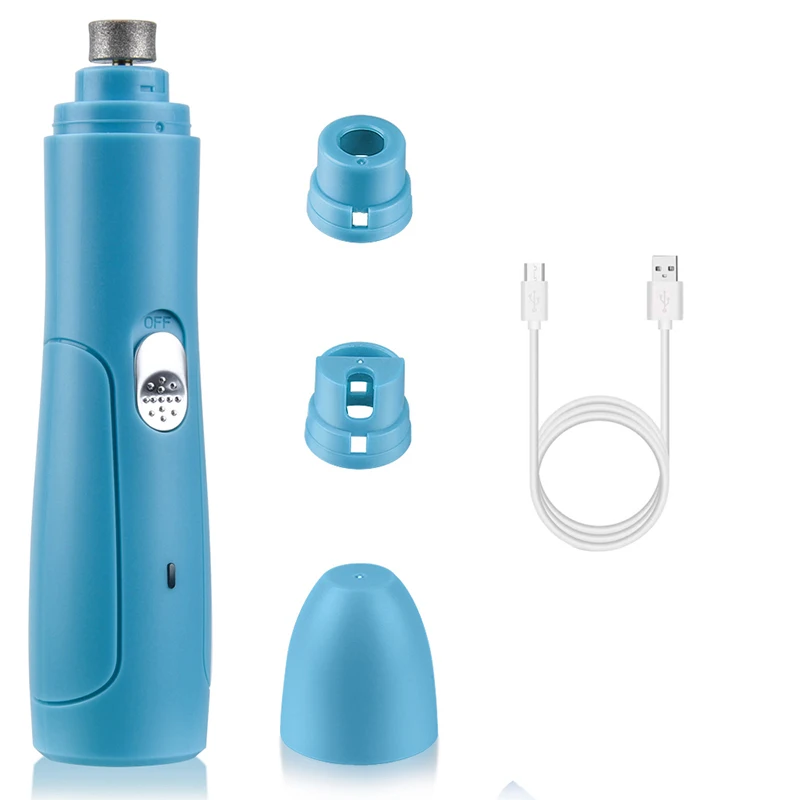 Electric Pet Nail Scissors Grinder Dog Cat Claw Grooming Trimmer Cutters Rechargeable Pet Nail Clippers Pet Supplies Cats & Dogs Pet Grooming 