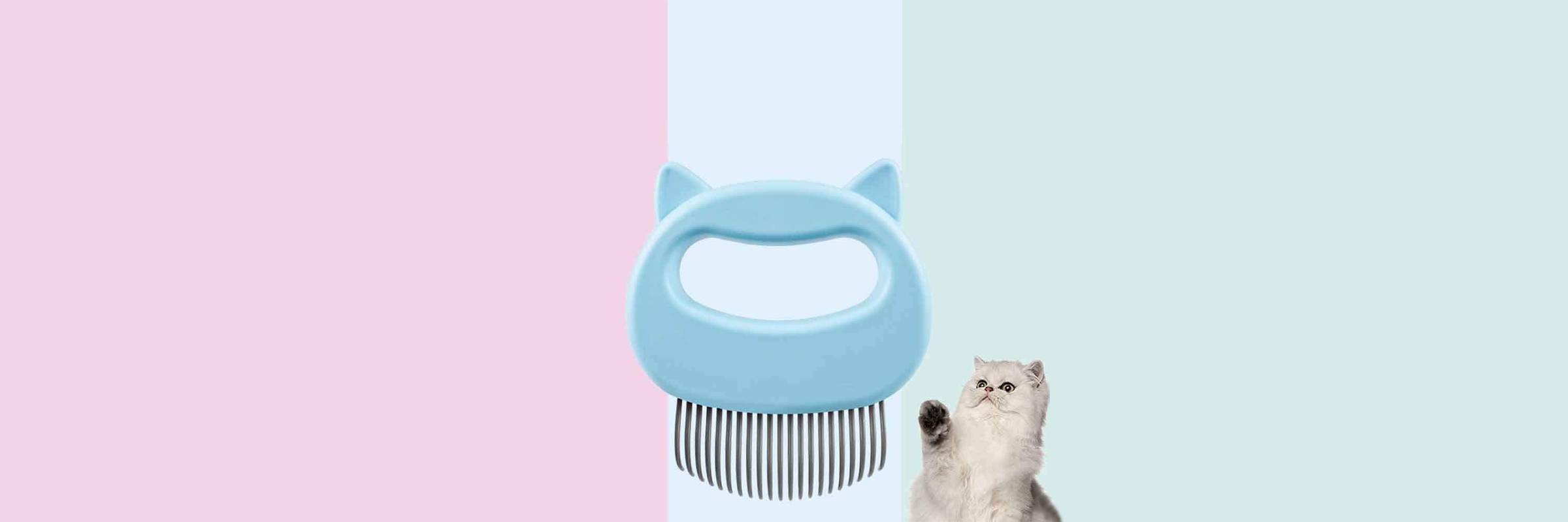 Pet Massage Shell Brush