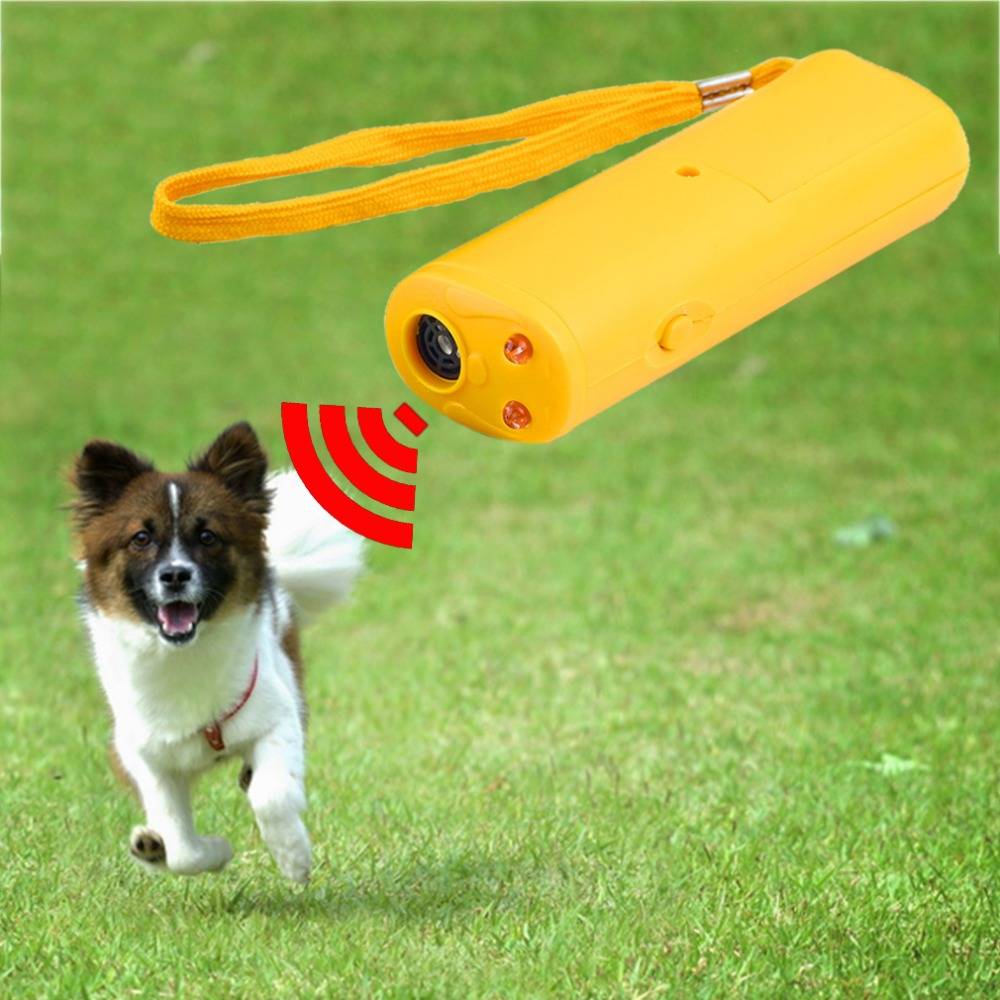 Dog's LED Ultrasonic Anti-Bark Training Device