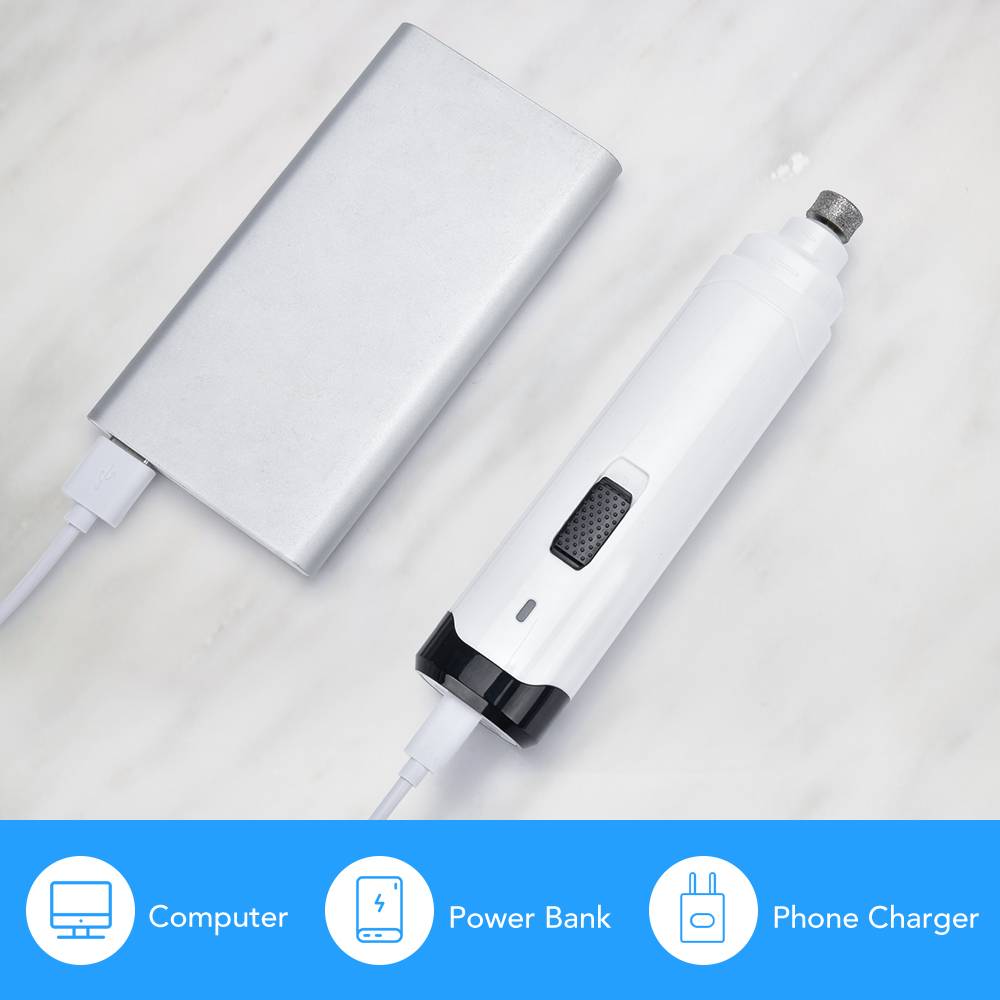 2 Speed Electric USB Powered Nail Trimmer 2 Speed Electric USB Powered Nail Trimmer
