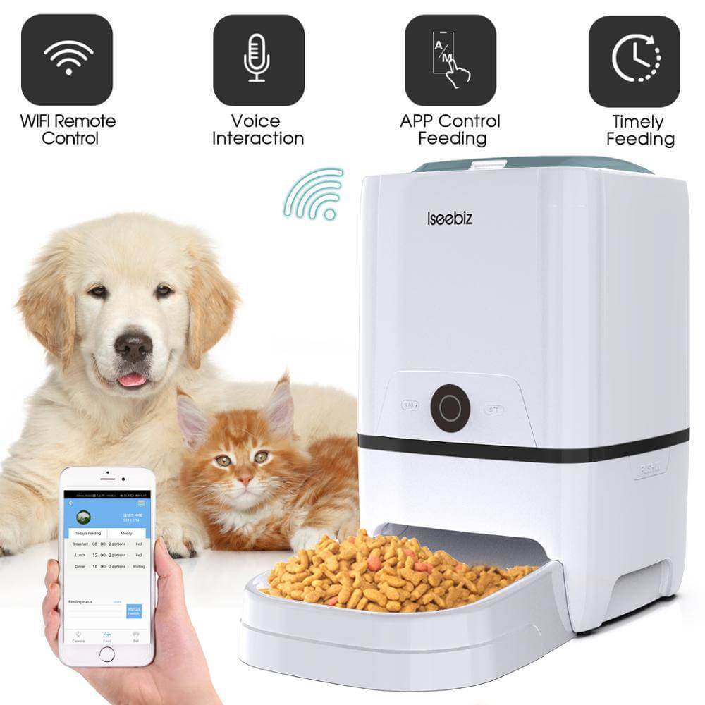 Automatic Pet Feeder with Voice Recording