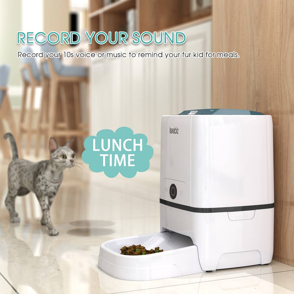 Automatic Pet Feeder with Voice Recording