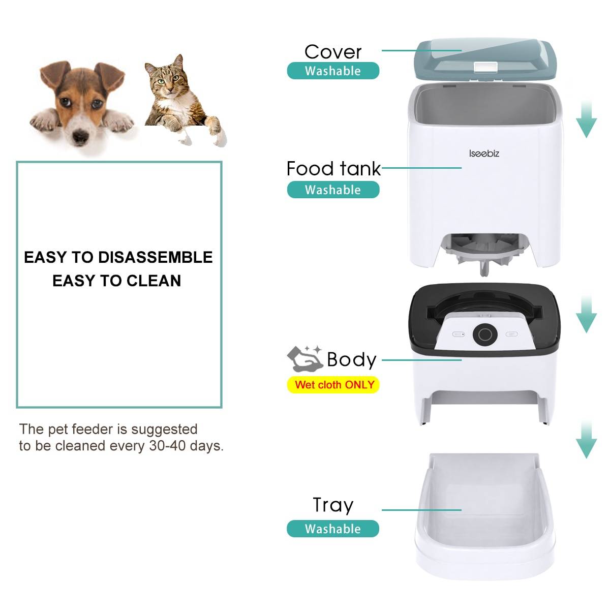 Automatic Pet Feeder with Voice Recording