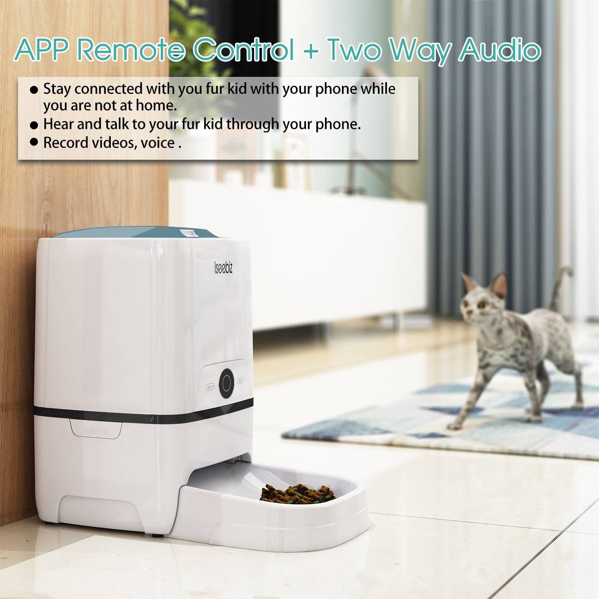 Automatic Pet Feeder with Voice Recording