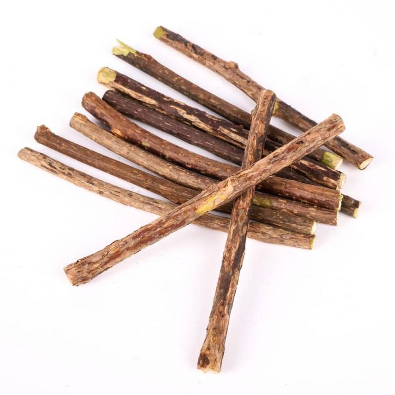 Natural Catnip Toothbrush Sticks 10 Pcs Set