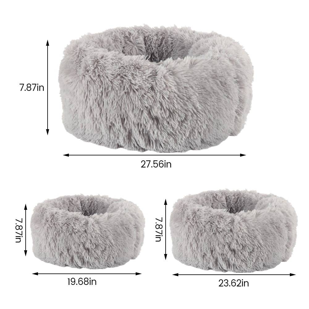 Long Plush Soft Pet Bed