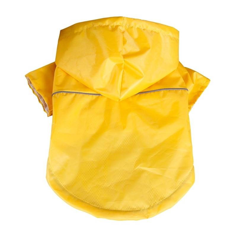 Reflective Hooded Raincoat for Small and Large Dogs and Cats