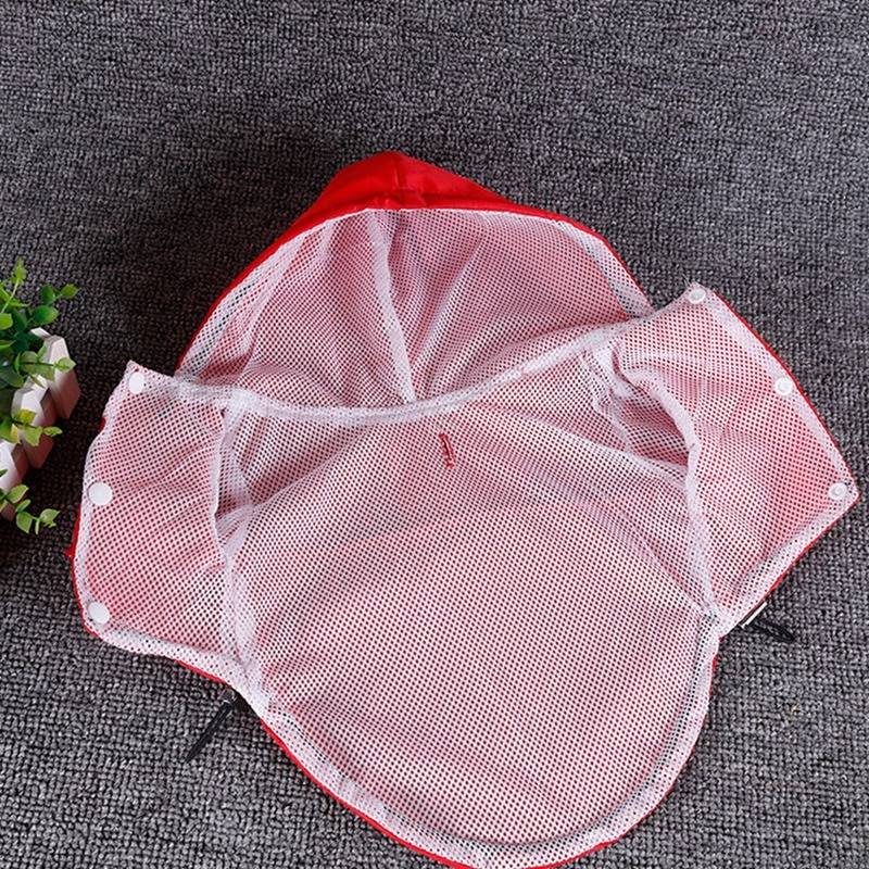 Reflective Hooded Raincoat for Small and Large Dogs and Cats