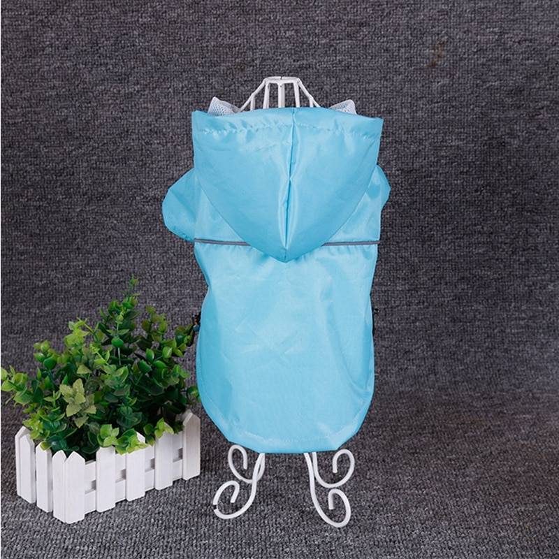 Reflective Hooded Raincoat for Small and Large Dogs and Cats