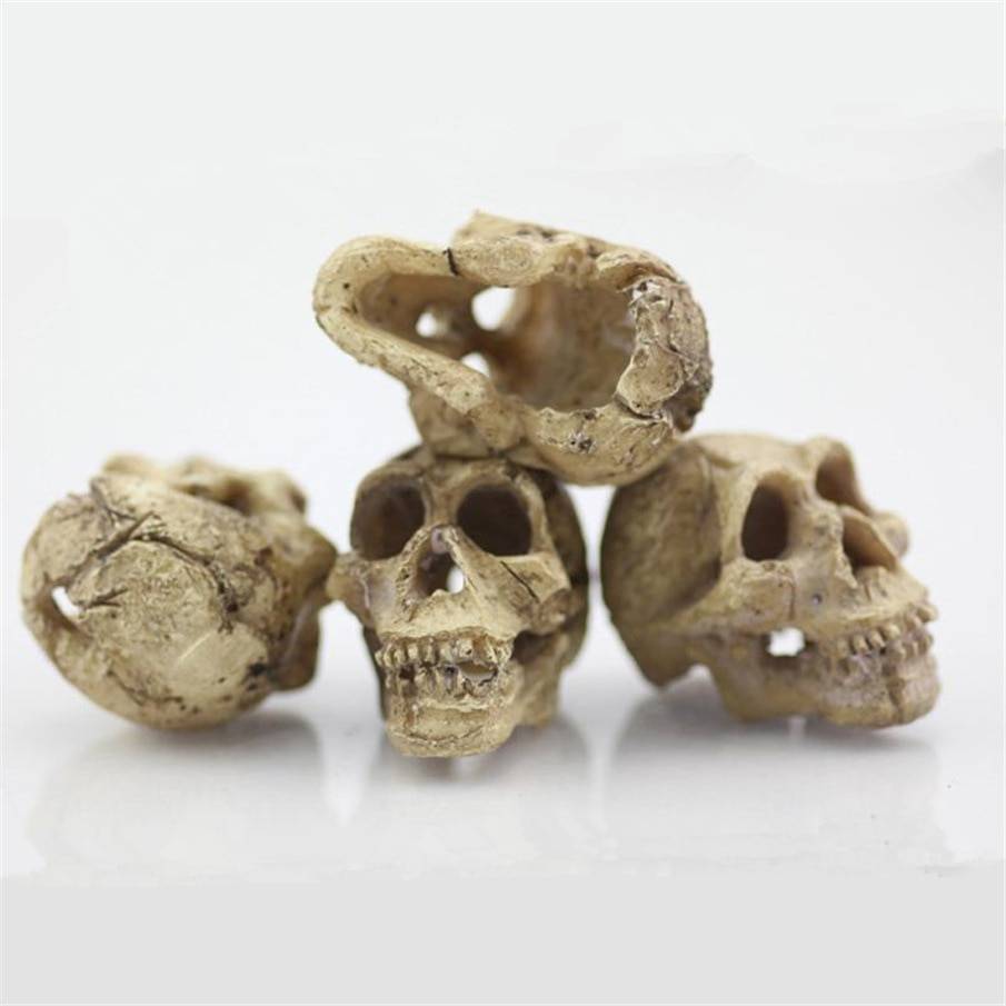 Decorative Resin Skull for Aquarium
