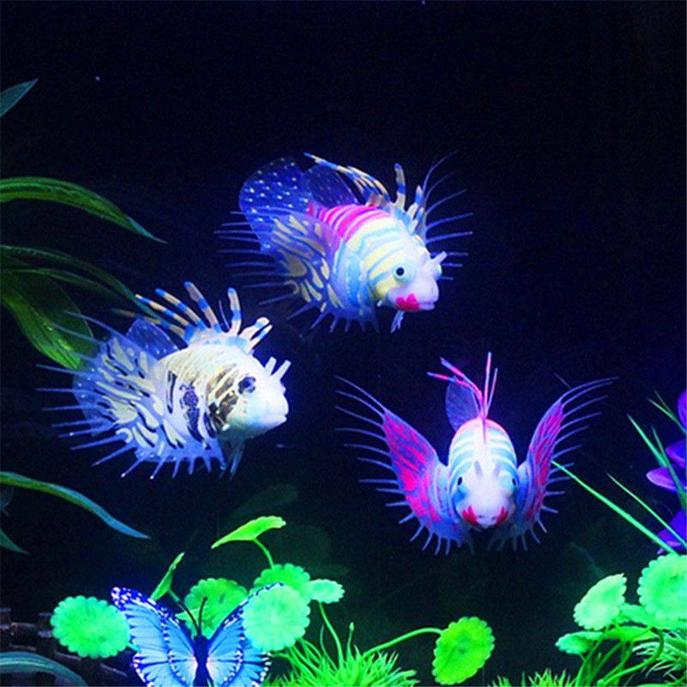 Luminous Fish Aquarium Decor