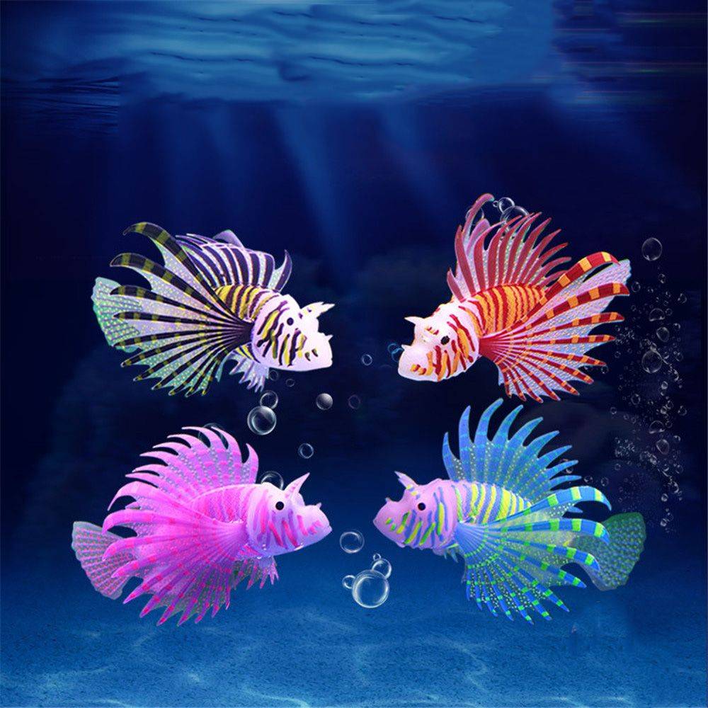 Luminous Fish Aquarium Decor