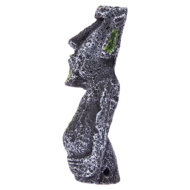 Aquarium Resin Island Statue