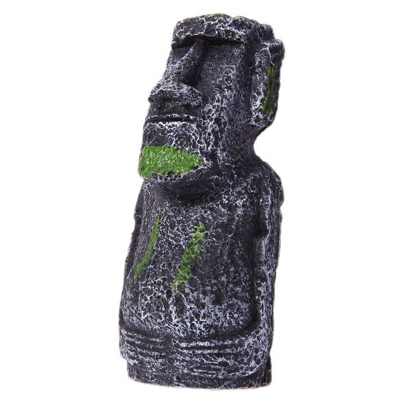 Aquarium Resin Island Statue