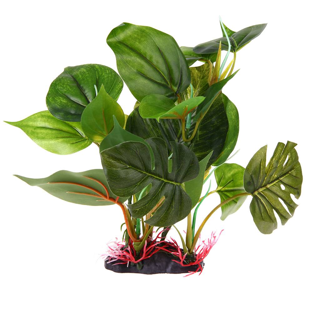 Large Leaf Artificial Aquarium Plant