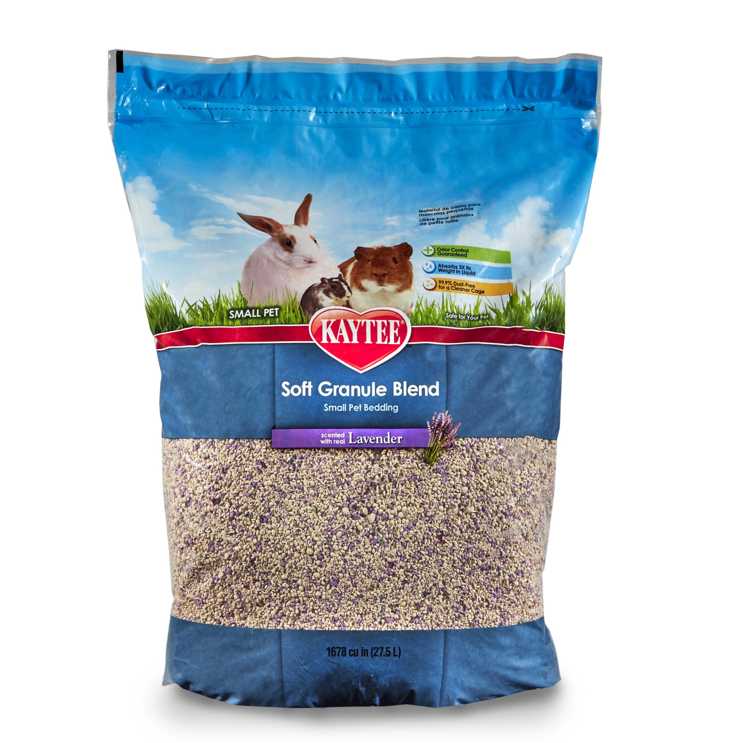 Soft Granule Small Animal Bedding Lavender Blend 27.5 Liter