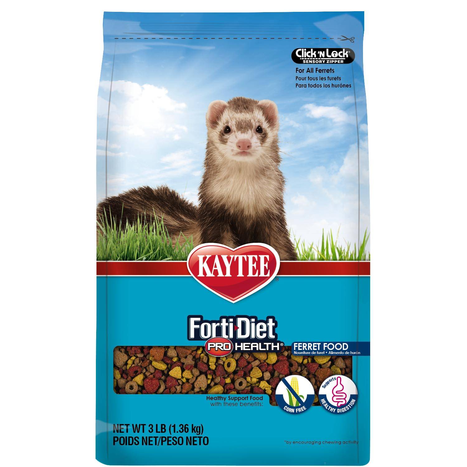 Forti-Diet Pro Health Ferret Food 3 lbs