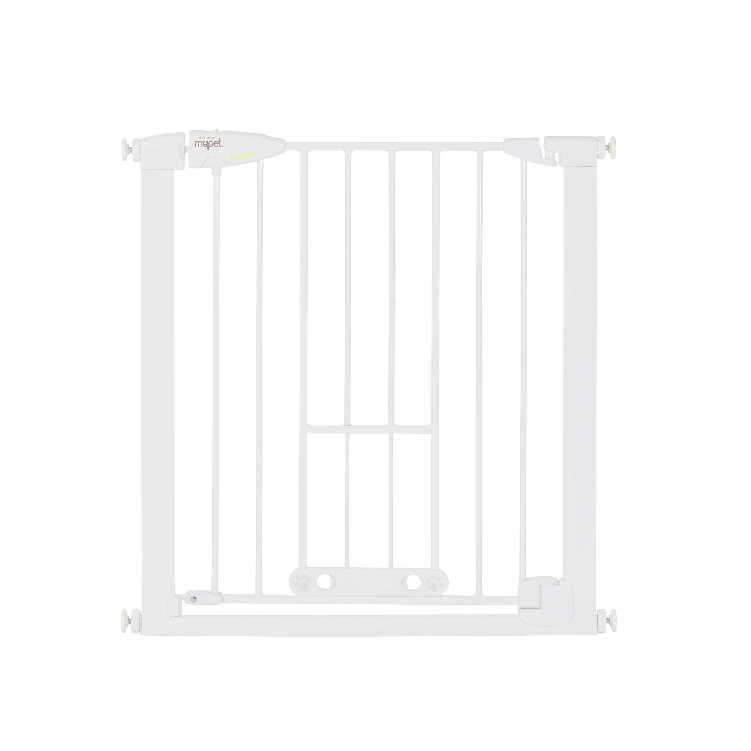 MyPet Wide Walk Thru EasyPass Pet Gate with Auto Close